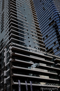 Urban landscapes in Ramat Gan showing visible signs of missile impact, a quiet documentation of structural damage and everyday resilience in times of conflict. Photographed by Amir Darzi. Photography by amir2000.nl, a Dutch photographer.